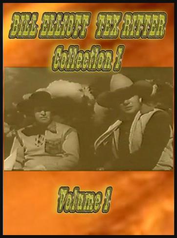 Wild Bill Elliott - Tex Ritter Collection 1 ~ 4 DVD ~ 5 Westerns